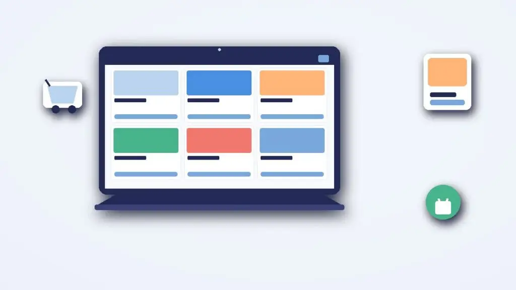WooCommerce development: online store on a laptop with product cards, cart and secure checkout